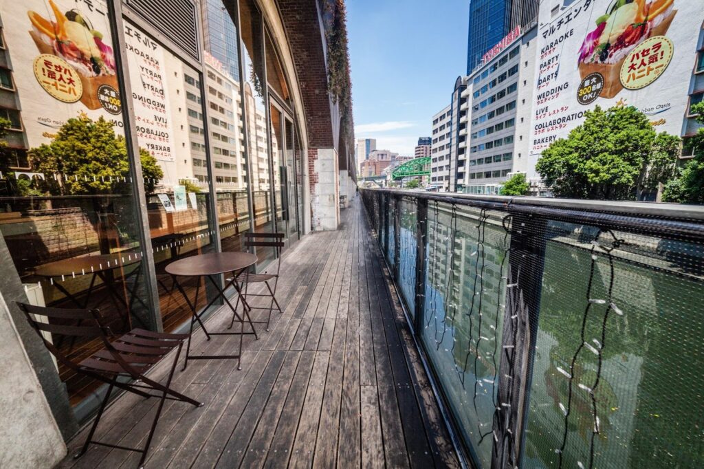 Paseo frente al río Kanda