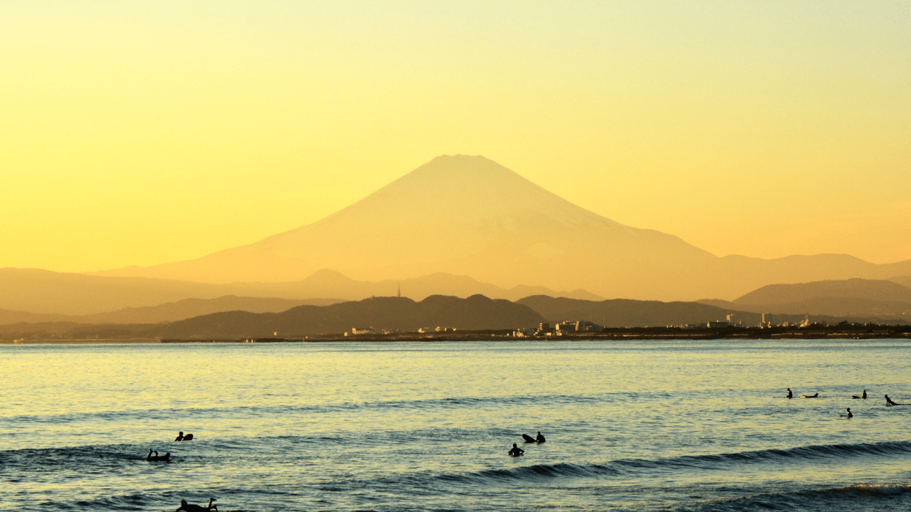 Entrada a la isla de Enoshima